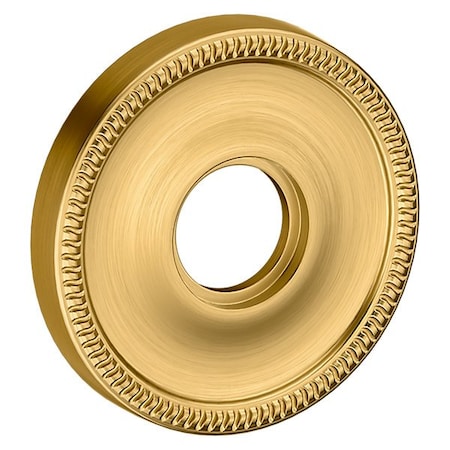 Baldwin Dummy Pair Rosettes Lifetime Satin Brass 5076.044.FD